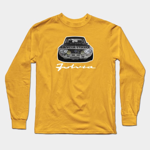 Fulvia Rally 71 (Dark) Long Sleeve T-Shirt by NeuLivery